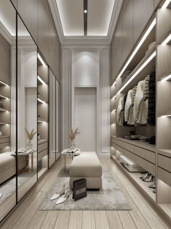 کلوزت (Closet / Frameless Closet)